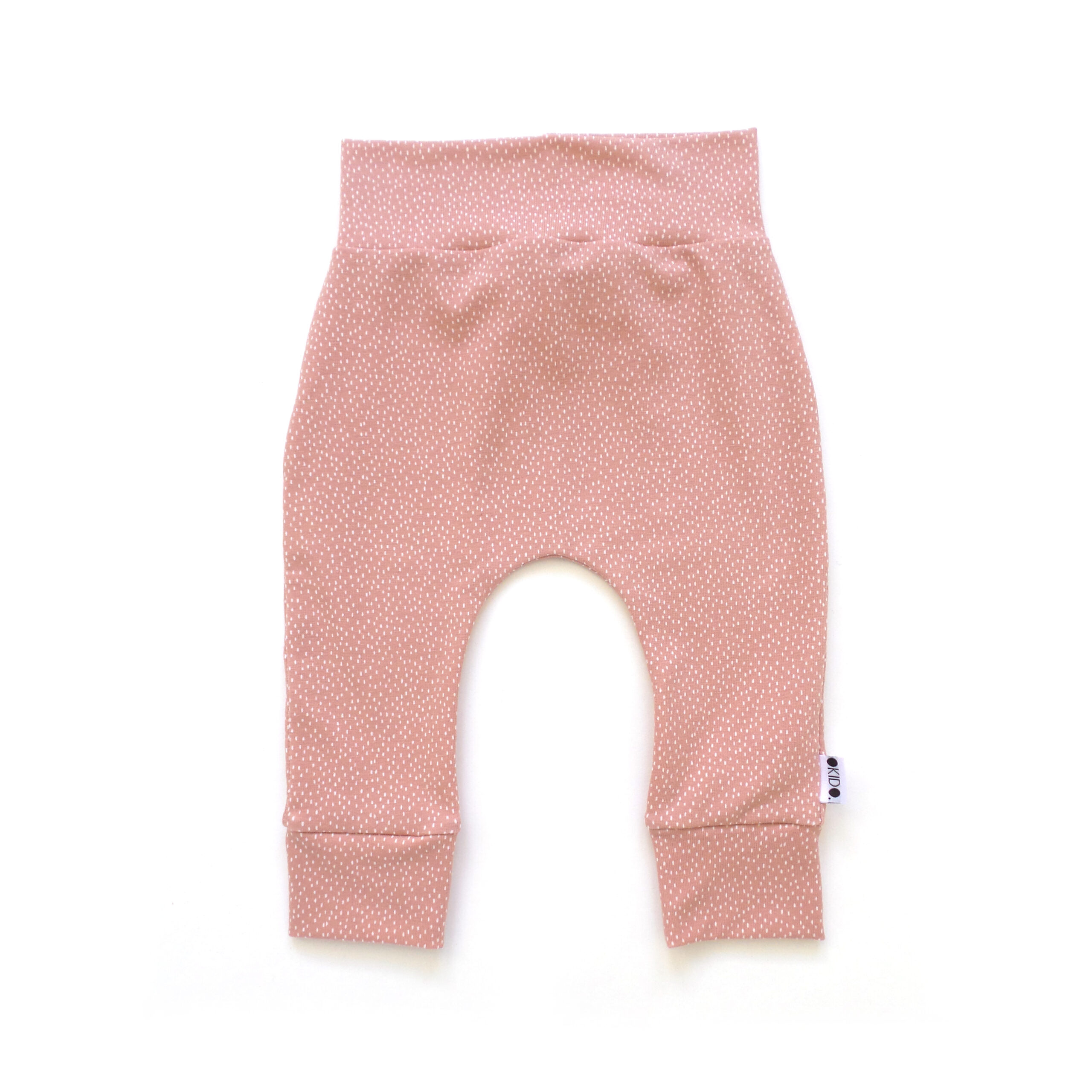Mis Peuter beschermen Lang broekje kleine stippen roze – OKIDO kids clothes
